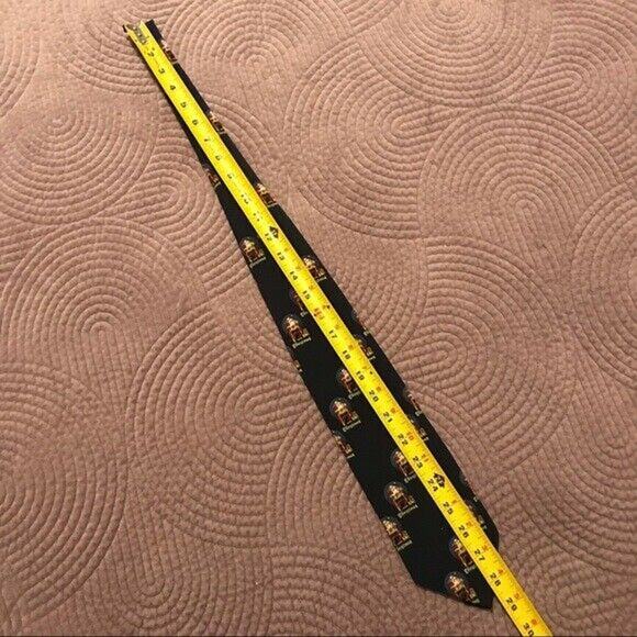 3/$20 Norman Rockwell 100% Silk Christmas Tie Saturday Evening Post Santa Claus - Picture 6 of 6